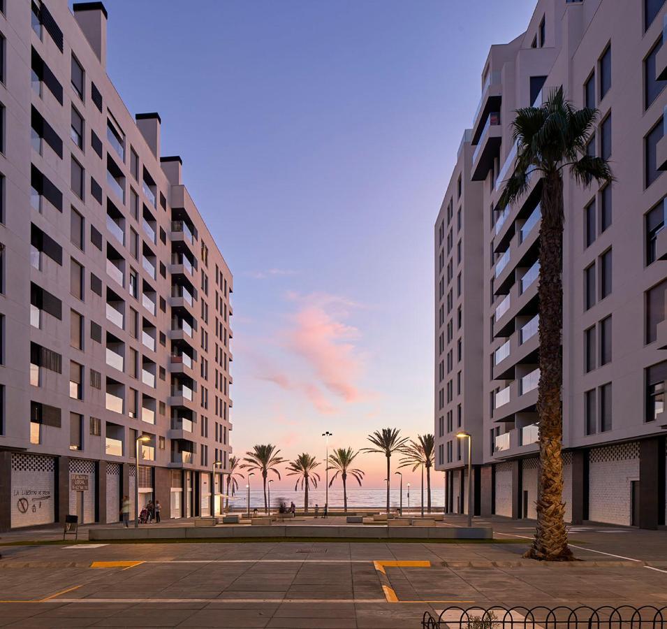 Expoholidays - Primera Linea De Playa Villapepita Parking Gratis Almería Esterno foto